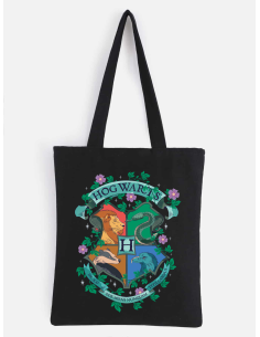 Hogwarts Flower Tote Bag