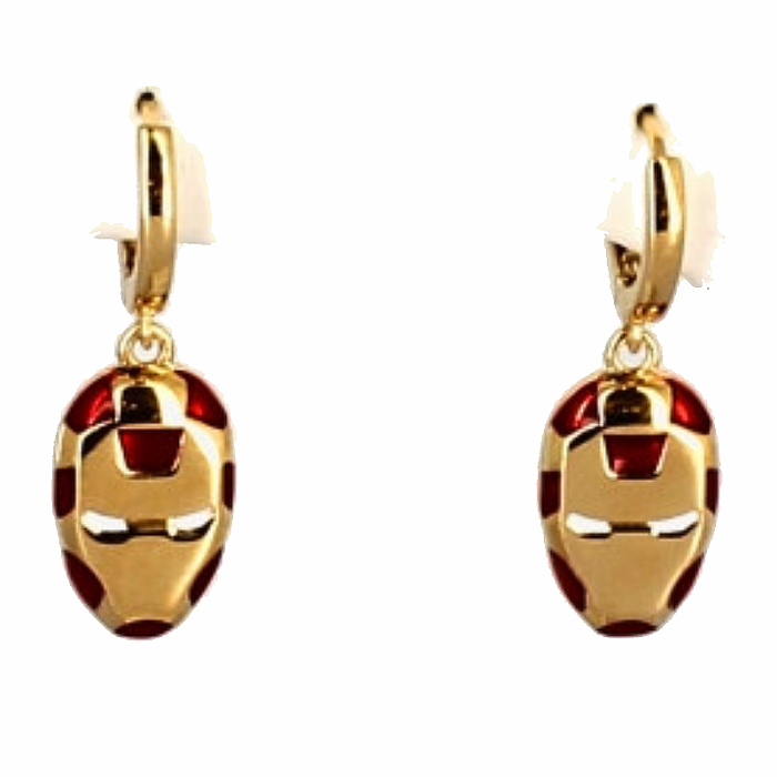 Boucles d'oreilles Iron Man