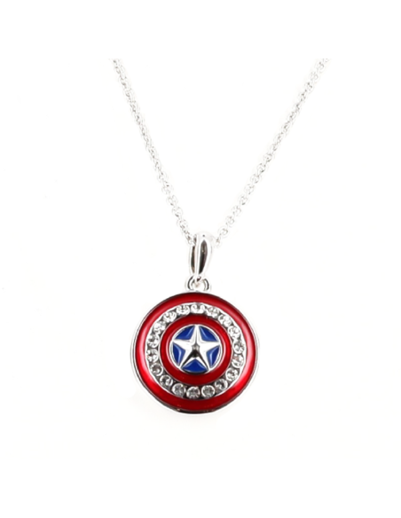 Collier bouclier Captain America