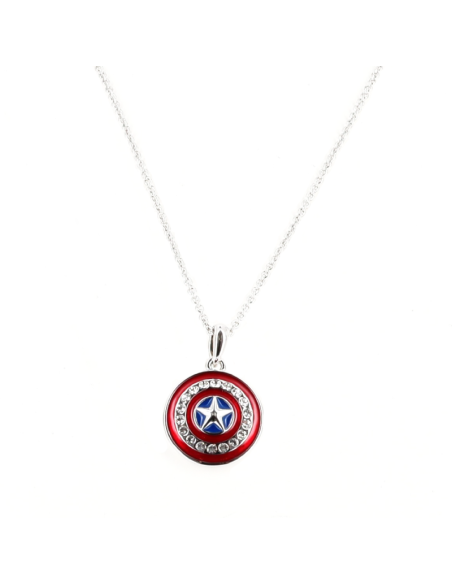Collier bouclier Captain America