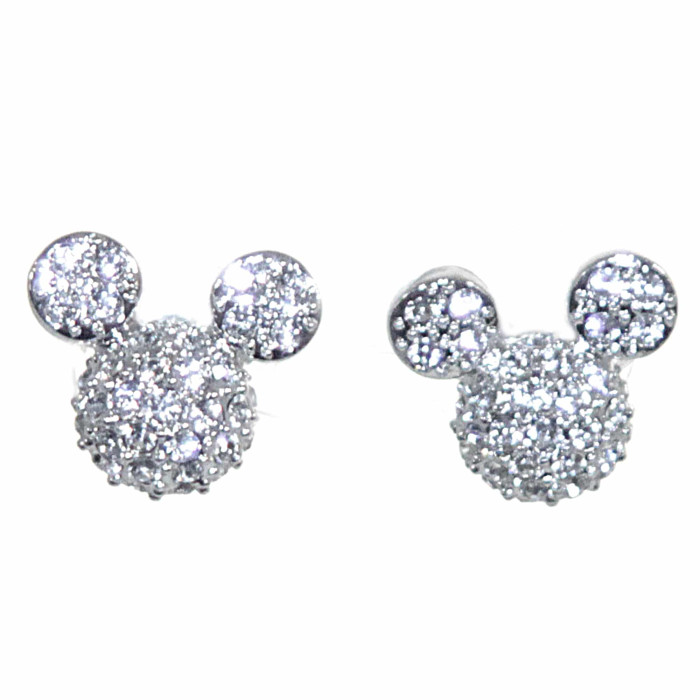 Boucles d'oreilles Mickey relief