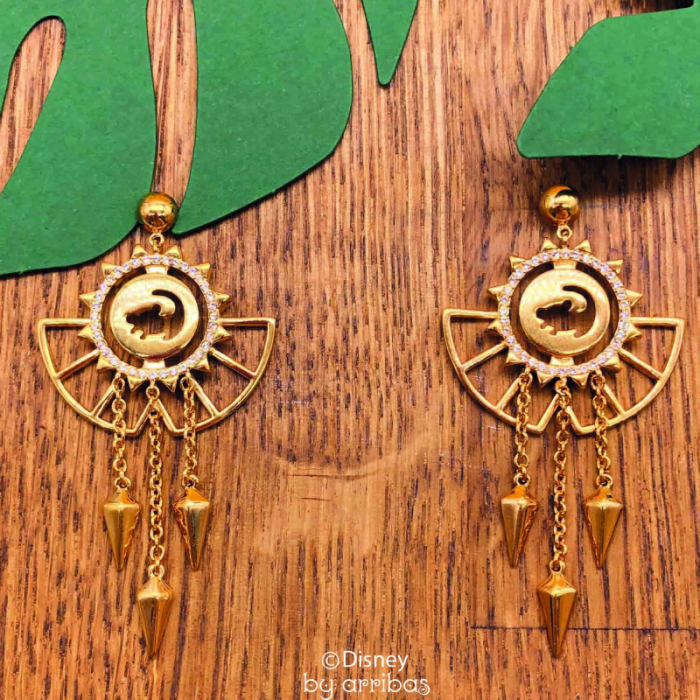 Lion King earrings 'Rise Of The Sun'