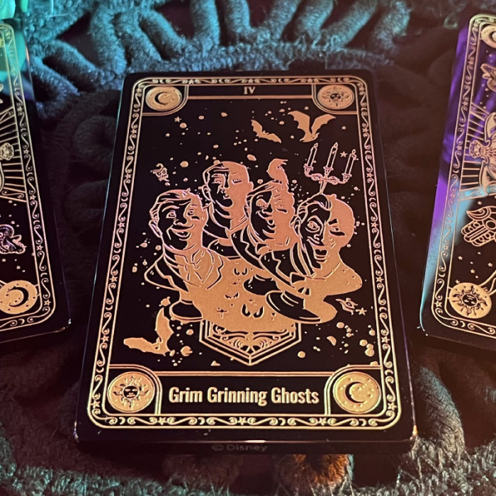 Carte  de Tarot   Grim Grinning Ghost