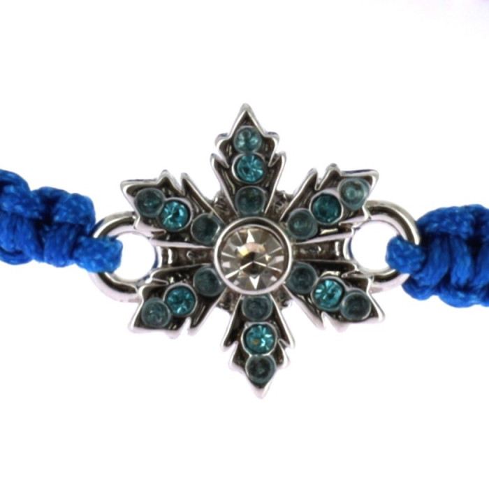Bracelet Saphir  Flocon Reine des Neiges
