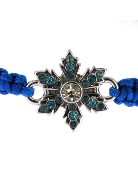 Frozen Snowflake Sapphire Bracelet