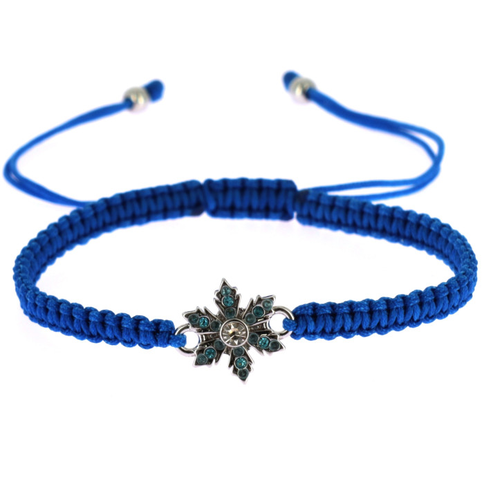 Frozen Snowflake Sapphire Bracelet