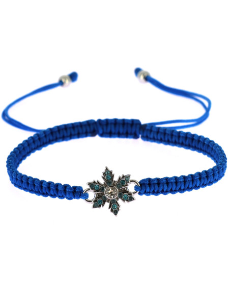 Bracelet Saphir  Flocon Reine des Neiges