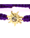 Bracelet Violet Soleil de Raiponce