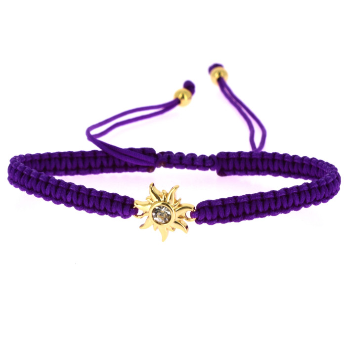 Bracelet Violet Soleil de Raiponce