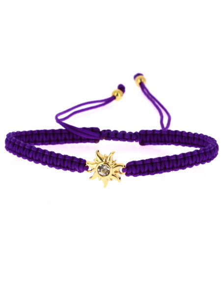 Bracelet Violet Soleil de Raiponce