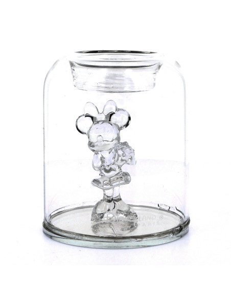 Figurine Minnie sous dôme bougie