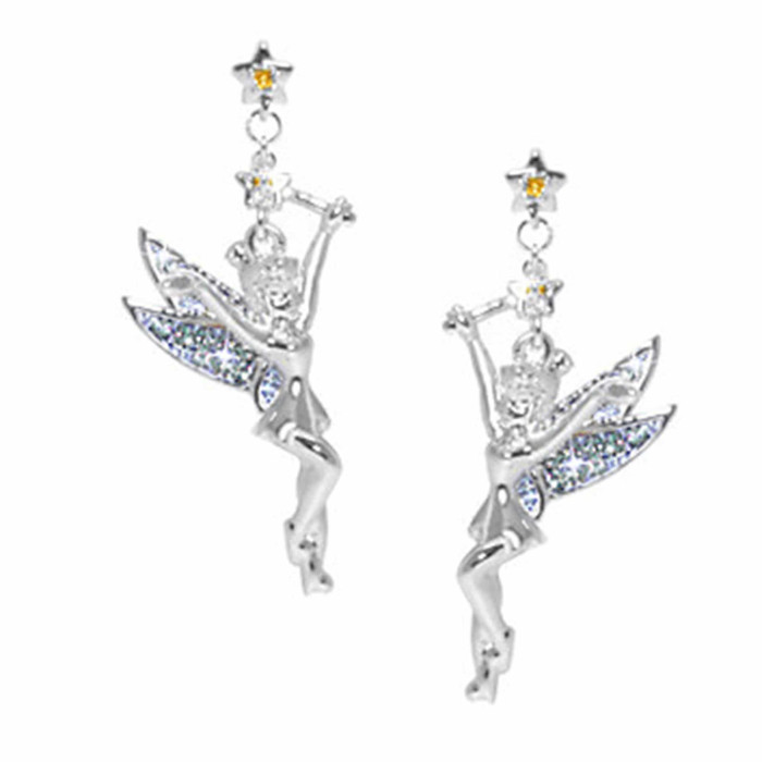 Boucles d'oreilles Fée Clochette