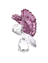 Chouette à ailes roses