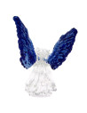 Chouette aux ailes bleues