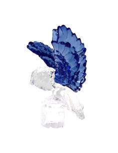 Owl with blue wings 2