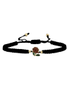 Bracelet Noir Rose
