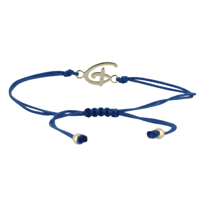 Bracelet "D" Disney Saphire