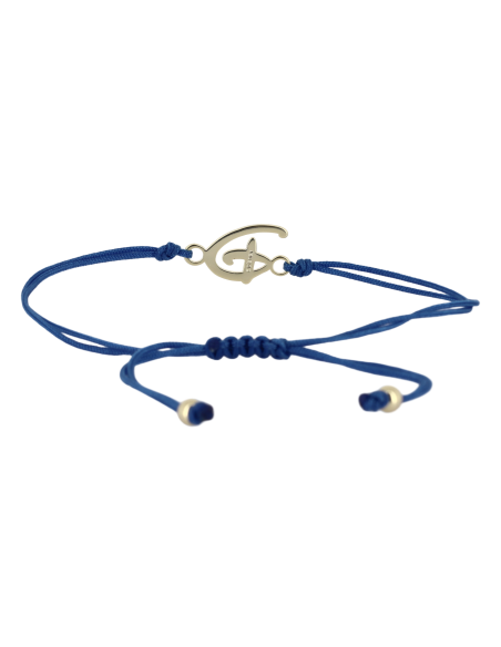 Disney Sapphire "D" Bracelet