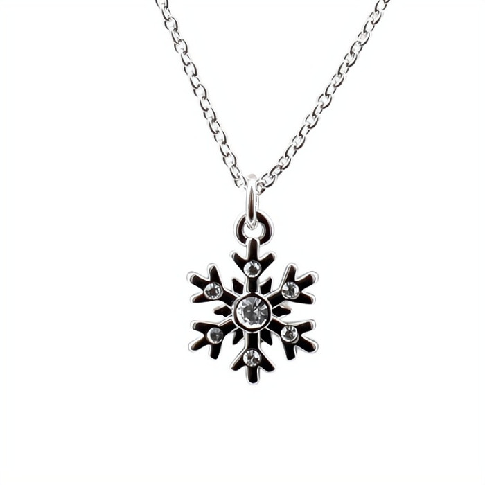 Frozen Snowflake Necklace