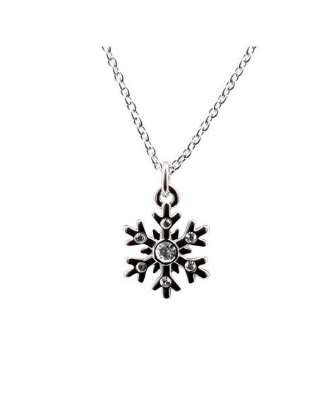 Frozen Snowflake Necklace