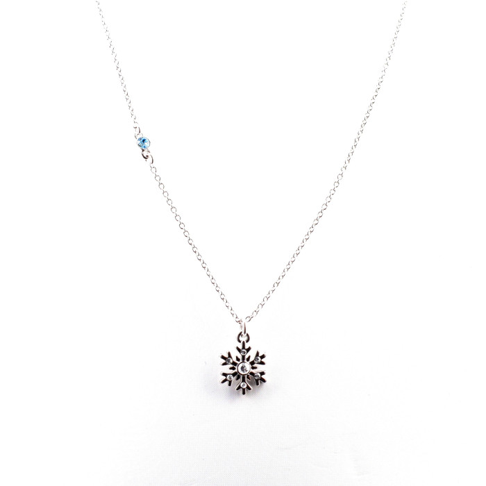 Frozen Snowflake Necklace