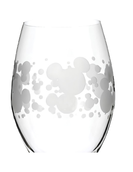 Mickey Bubbles Stem Glass