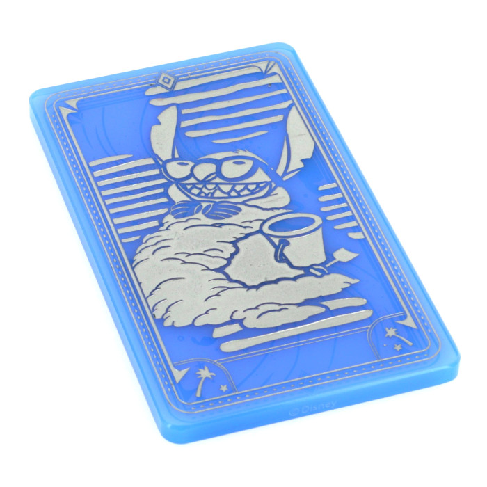 Carte de jeu Stitch sur le Sable