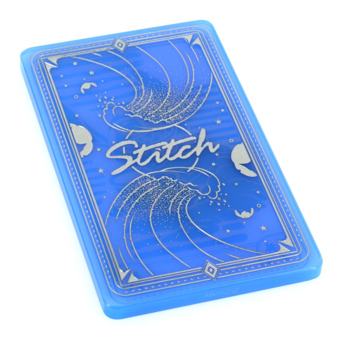 Stitch on the Sand Game Card