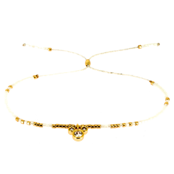 Bracelet Mickey Blanc