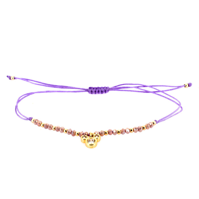 Bracelet Mickey violet
