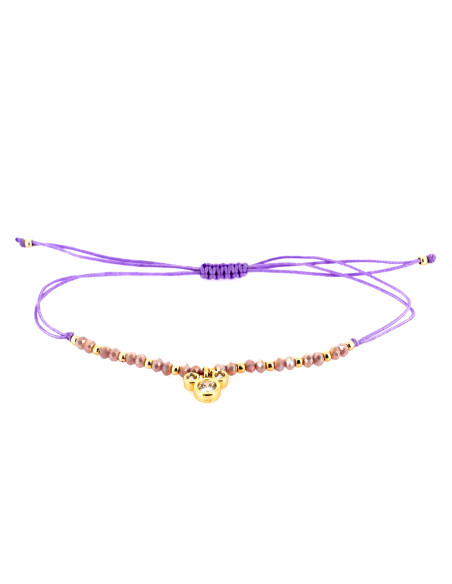 Mickey Purple Bracelet