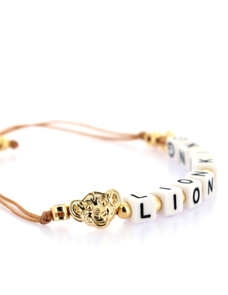 Bracelet Camel "ROI LION"