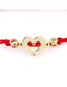 Red Mickey Heart Bracelet