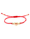 Red Mickey Heart Bracelet