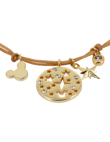 Mickey camel bracelet with star