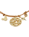 Mickey camel bracelet with star