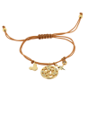 Mickey camel bracelet with star