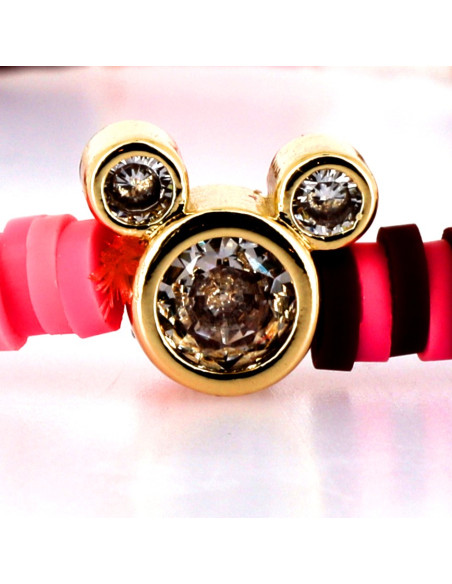 Bracelet Icône Mickey Rose