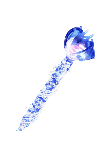 Baguette Magique Dragon Bleue personnalisable
