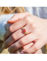 Bague rose