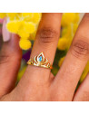 Bague couronne Elsa