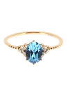 Bague doré Mickey Aqua