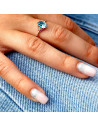 Bague doré Mickey Aqua