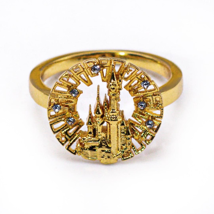 Disneyland Paris Castle Jewelry Ring