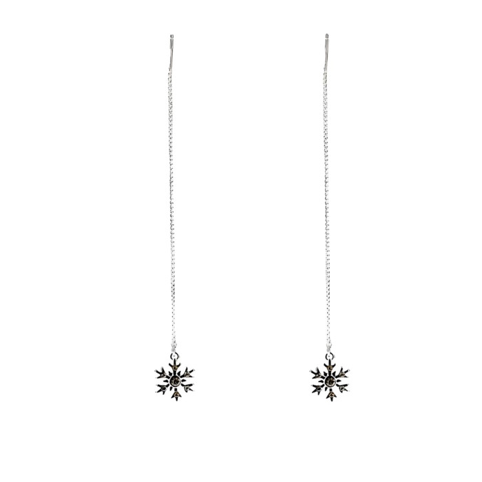 Boucles d’oreilles flocon Reine des Neiges