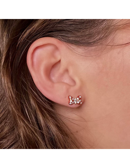 Minnie Ribbon Earrings