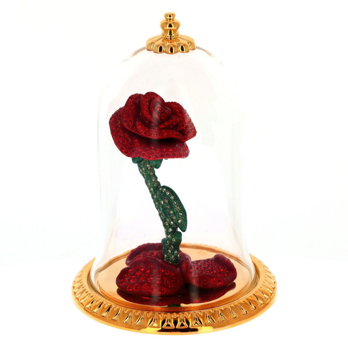 Rose Belle et la Bête cristallisé