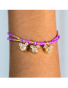Purple Mickey Icon Bracelet