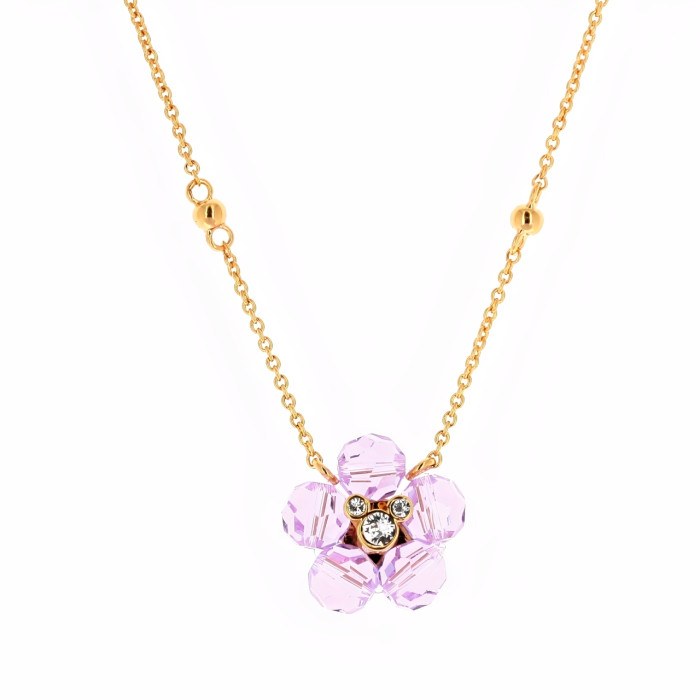 Mickey Flower Necklace