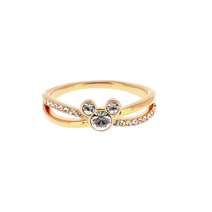 Gold Mickey Ring